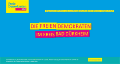 Desktop Screenshot of fdp-duew.de